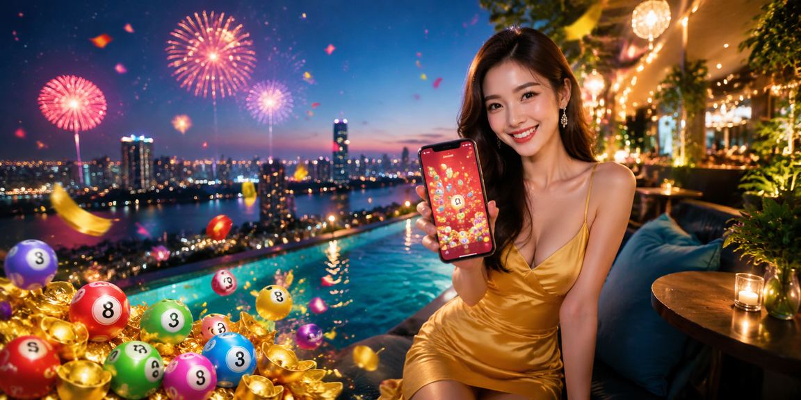 Người dùng Hà Nội xem kết quả xổ số và ưu đãi khuyến mãi trên điện thoại bên ly cà phê